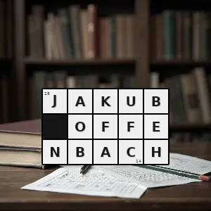 Rozwiązanie krzyżówki: biała noc - jakub offenbach | hasła, synonimy i podpowiedzi Hasło krzyżówkowe biała noc - jakub offenbach – rozwiązanie, synonimy, podpowiedzi i definicje krzyżówkowe